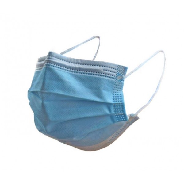 Caja de mascarillas quirúrgicas IIR azules (50 uds.)