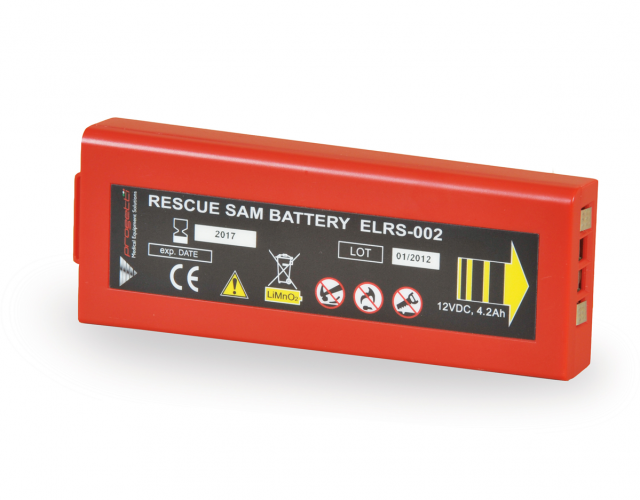 Batería para desfibrilador RESCUE Sam
